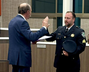 Officer Thompson Promoted to Sergeant; Phillips Chevrolet Honored for Sales Streak