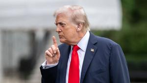 Trump demands unconditional surrender from Iran, mentions regime change