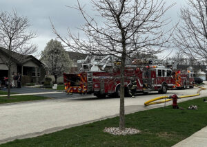 New Lenox Firefighters Extinguish Garage Fire, Rescue Pets on Somerset Court