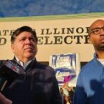 Pritzker, Benton’s GOP challenger weigh in calls for resignation