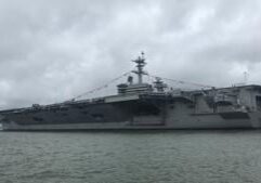 U.S. aircraft carrier being deployed to Latin America