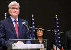 Cassidy breaks with Trump on Iran, spending after reelection defeat